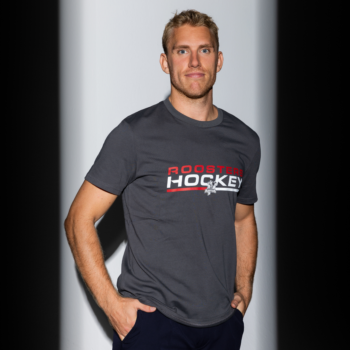 T-Shirt Roosters-Hockey