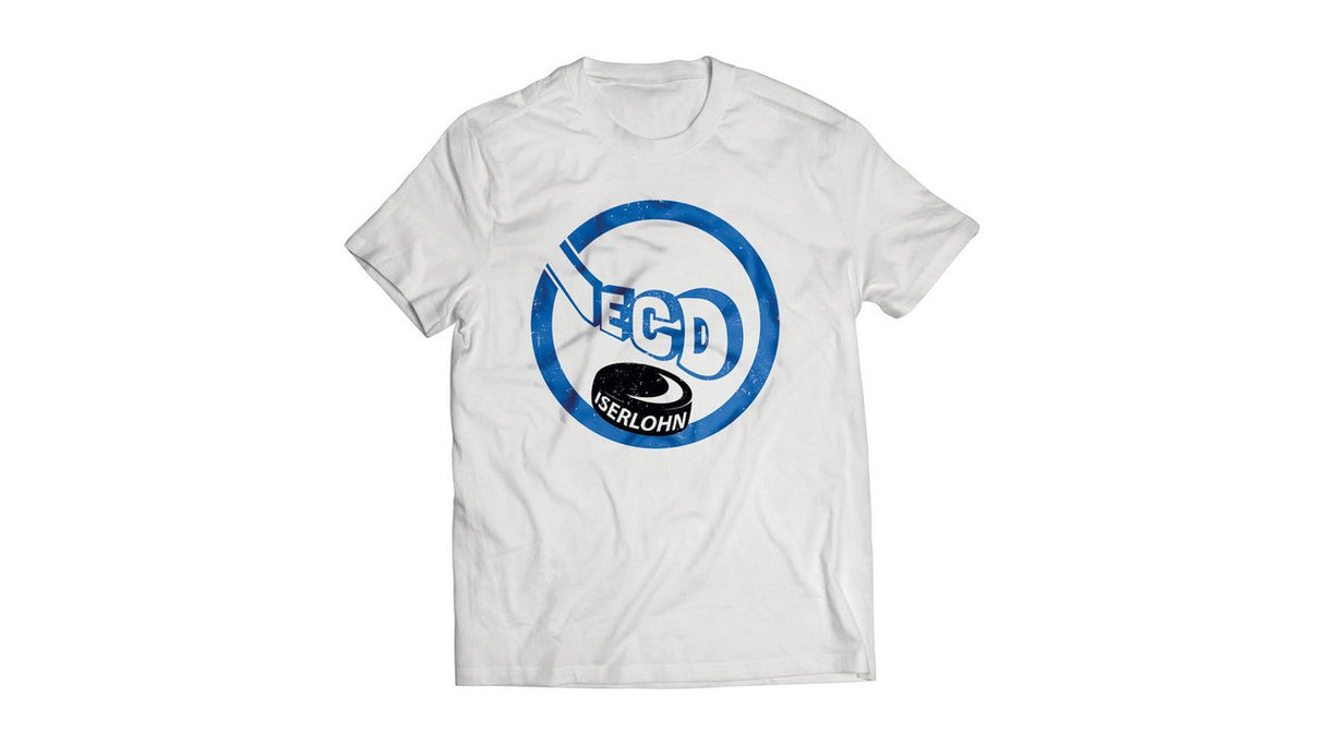 T-Shirts & Polos-Produkt, „T-Shirt ECD Iserlohn“, in Größe S, Farbe nan, – Motiv von Iserlohn Roosters