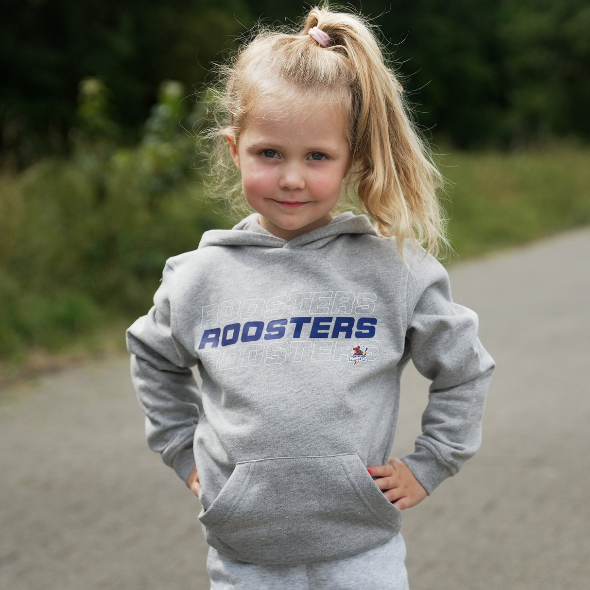 Kids-Hoodie Roosters