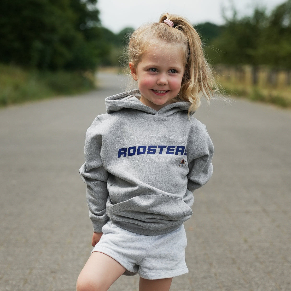 Kids-Hoodie Roosters