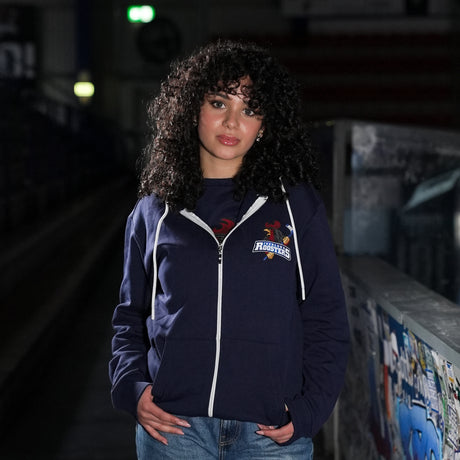 Hoodies, Pullover & Jacken-Produkt, „Essential Zip-Hoodie“, in Größe S, Farbe nan, – Motiv von Iserlohn Roosters