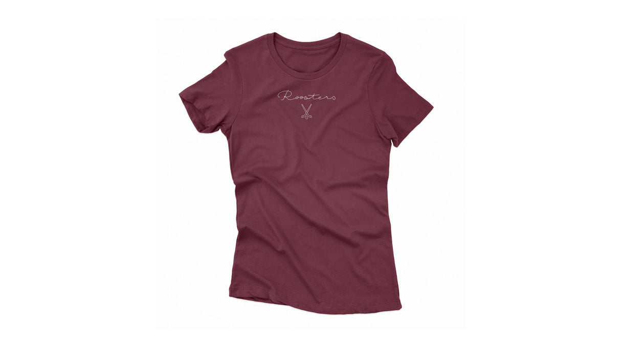 Ladies-Shirt Maroon